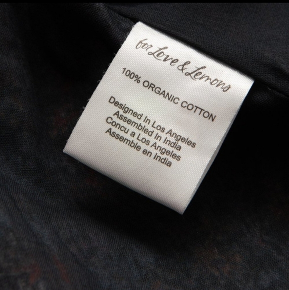 🍋  For Love & Lemons Brittany Mini Dress Floral Print Mini NWT - Picture 11 of 12